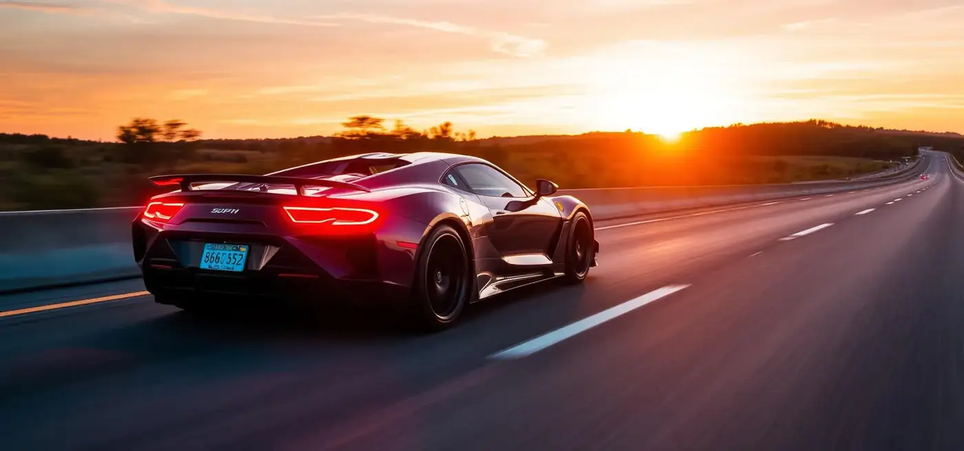 Carro em rodagem após manutenção automotiva na Dengão Borracharia